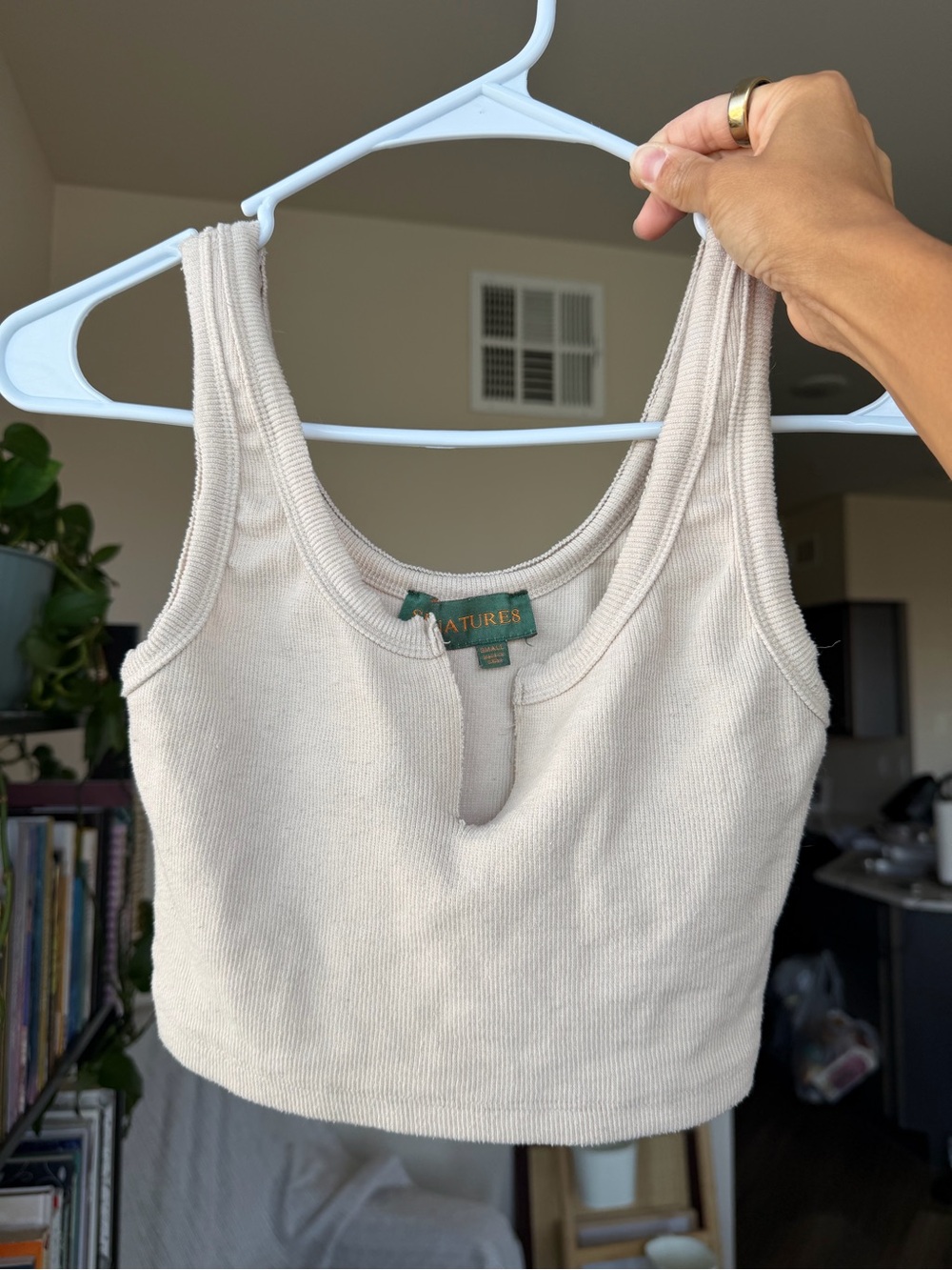 Ribbed Crop Tank